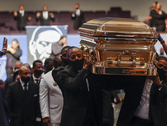 George Floyd Funeral in Houston, USA - 09 Jun 2020