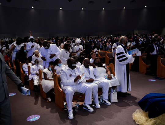 George Floyd Funeral in Houston, USA - 09 Jun 2020