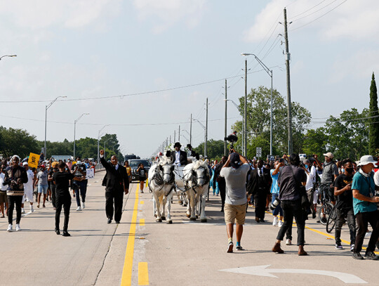 George Floyd Funeral in Houston, USA - 09 Jun 2020