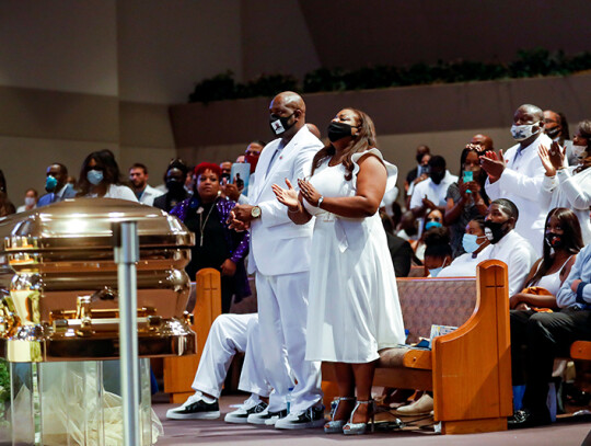 George Floyd Funeral in Houston, USA - 09 Jun 2020