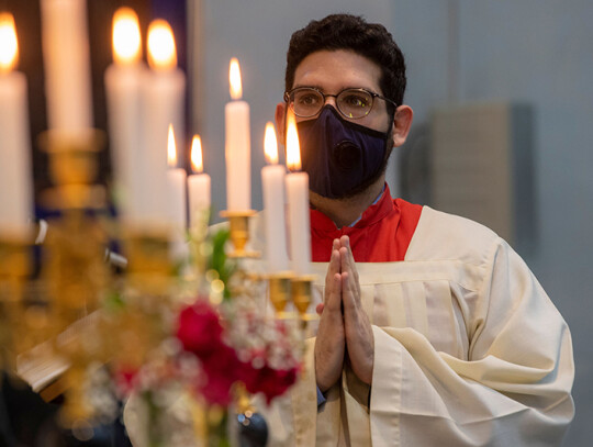 Jordanians return to church Mass, Amman, Jordan - 06 Jun 2020