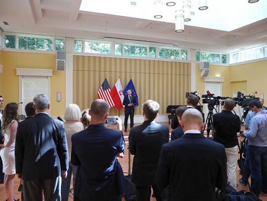 President Andrzej Duda in Washington DC, USA - 24 Jun 2020