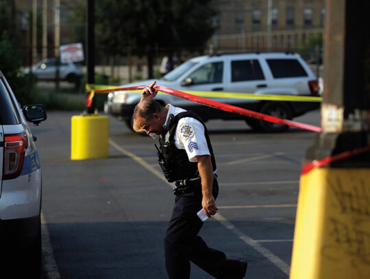 Gun violence in Chicago, USA - 12 Aug 2018