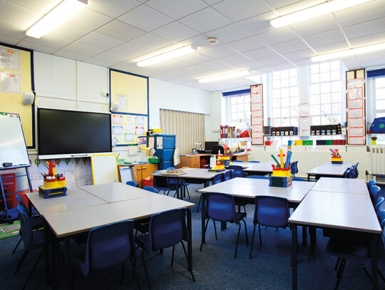 Empty Classroom