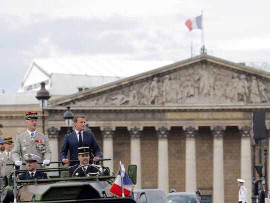 Bastille Day military parade, Paris, Fra - 14 Jul 2020