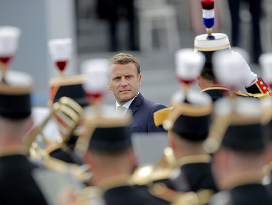 Bastille Day military parade in Paris, Fra - 14 Jul 2020