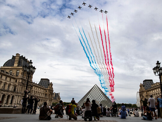 Bastille Day military parade in Paris, France - 14 Jul 2020