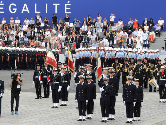 Bastille Day military parade in Paris, France - 14 Jul 2020