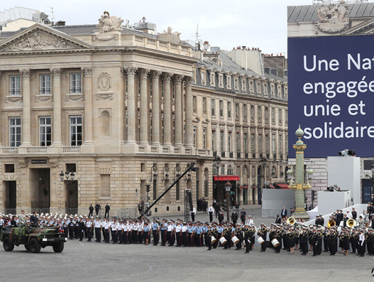 Bastille Day military parade in Paris, France - 14 Jul 2020