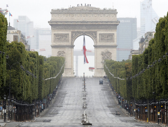 Bastille Day military parade, Paris, Fra - 14 Jul 2020