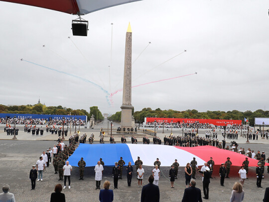 Bastille Day military parade in Paris, France - 14 Jul 2020