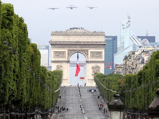 Bastille Day military parade in Paris, France - 14 Jul 2020