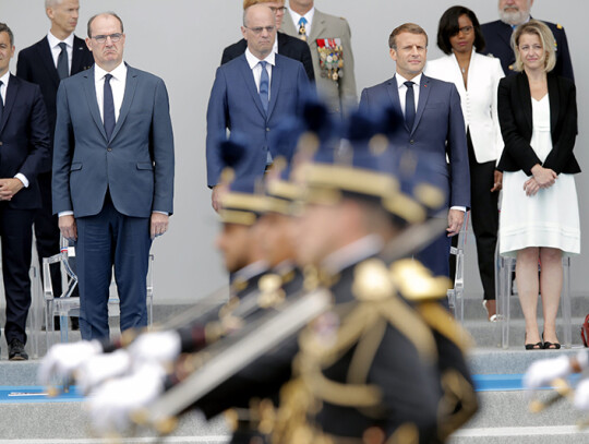 Bastille Day military parade, Paris, Fra - 14 Jul 2020