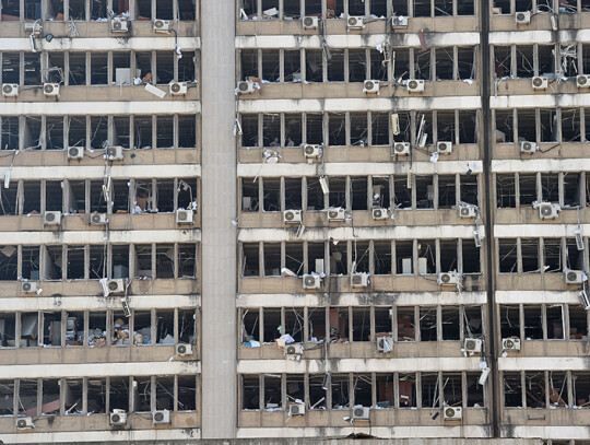 Aftermath of massive blast in Beirut, Lebanon - 05 Aug 2020