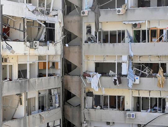 Aftermath of massive blast in Beirut, Lebanon - 05 Aug 2020