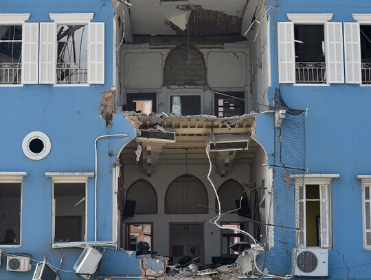 Aftermath of massive blast in Beirut, Lebanon - 05 Aug 2020