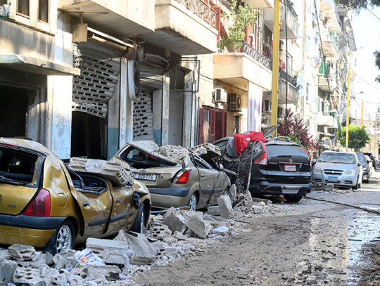 Aftermath of massive blast in Beirut, Lebanon - 05 Aug 2020