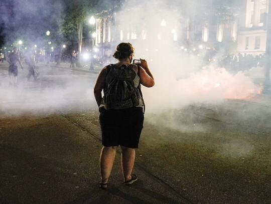 Protest in wake of police shooting of Jacob Blake in Kenosha, Wisconsin, USA - 24 Aug 2020