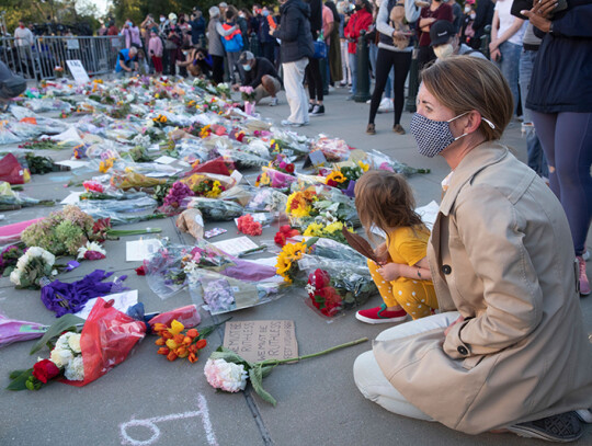 Reactions to the death of United States Supreme Court Justice Ruth Bader Ginsburg, Washington Dc, USA - 19 Sep 2020