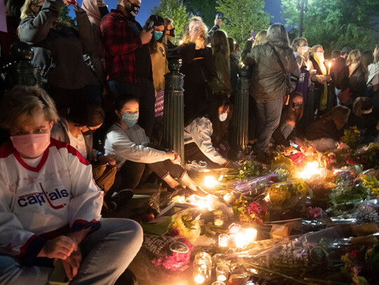 Reactions to the death of United States Supreme Court Justice Ruth Bader Ginsburg, Washington Dc, USA - 19 Sep 2020