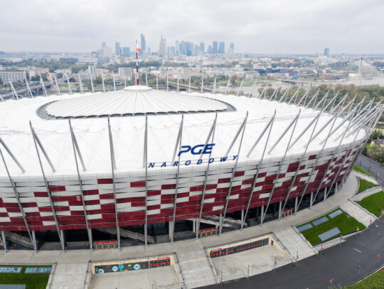 PGE National Stadium to become temporary COVID-19 hospital in Warsaw, Poland - 19 Oct 2020