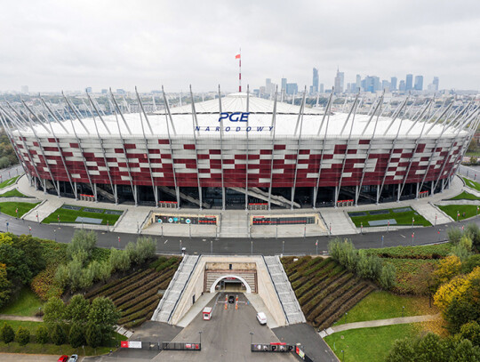 PGE National Stadium to become temporary COVID-19 hospital in Warsaw, Poland - 19 Oct 2020