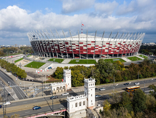 PGE National Stadium to become temporary COVID-19 hospital in Warsaw, Poland - 19 Oct 2020