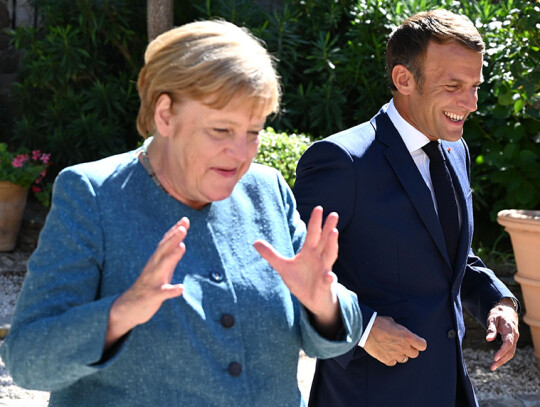 German Chancellor Angela Merkel meets President Macron, Bormes Les Mimosas, France - 20 Aug 2020 German Chancellor Angela Merkel meets President Macron, Bormes Les Mimosas, France - 20 Aug 2020