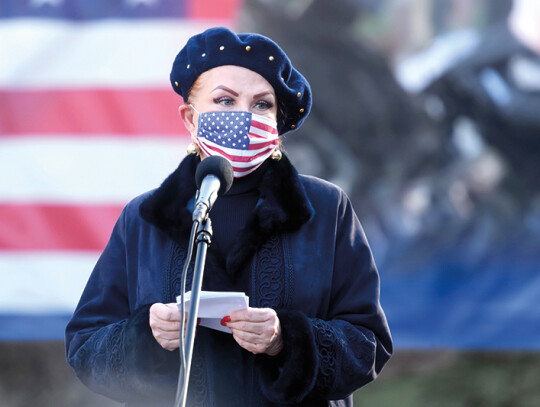 Inauguration of the forward command of the 5th US Army Corps in Poznan, Poland - 20 Nov 2020