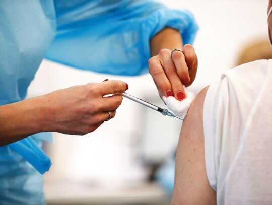 Coronavirus vaccinations for health workers in Serbia, Belgrade - 08 Jan 2021