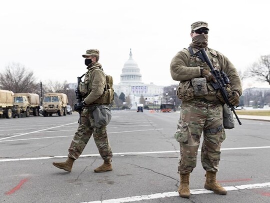 US Capitol Security Ahead of Biden Inauguration, Washington, USA - 14 Jan 2021