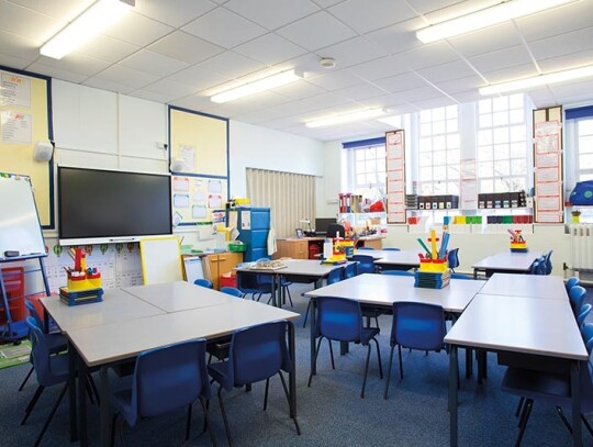 Empty Classroom