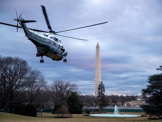 President Biden is traveling to Milwaukee to participate in a town hall meeting, Washington, USA - 16 Feb 2021