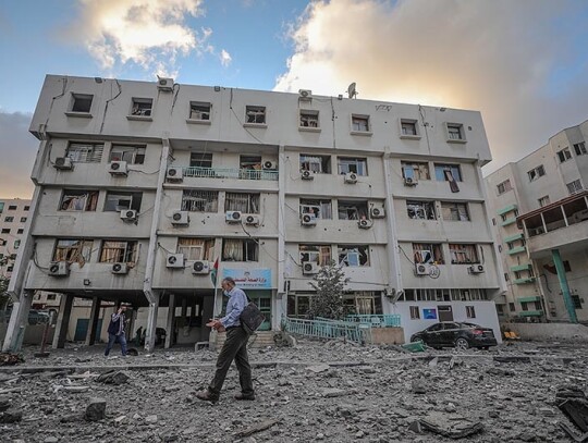 Destruction in Gaza after Israeli airstrikes - 17 May 2021