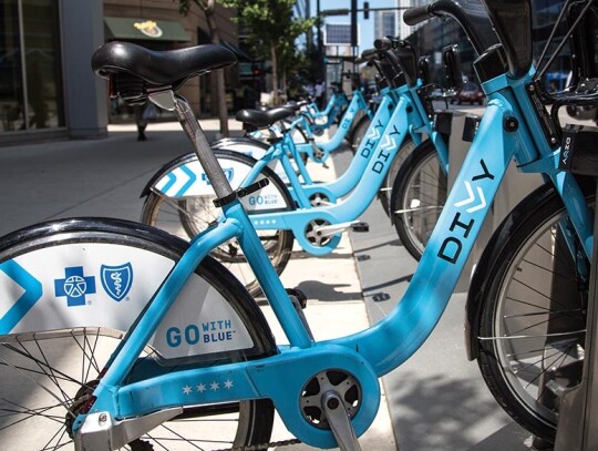 Chicago Divvy Bike Sharing (Clinton/Madison)