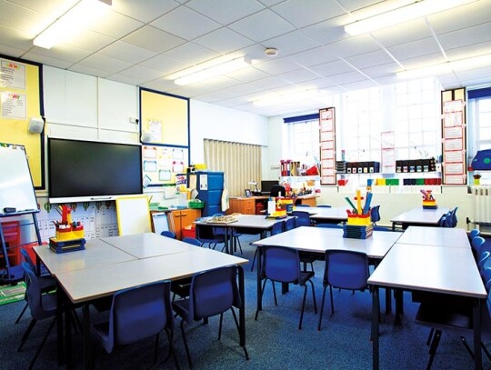 Empty Classroom