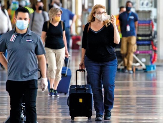 US Department of Homeland Security announces COVID-19 pandemic safety protocols for summer travel ahead of Memorial Day, Arlington, USA - 25 May 2021