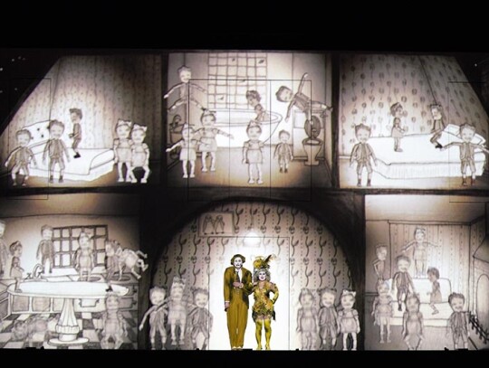 4. LOC The Magic Flute - Huw Montague Rendall i Denis Velez jako Papageno i Papagena- photo Cory Weaver