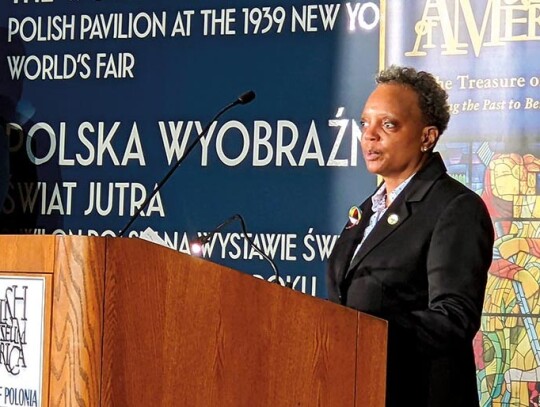 Burmistrz Lori Lightfoot fot. Joanna Marszałek