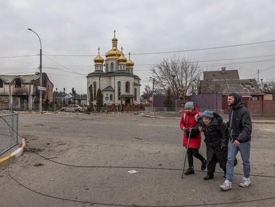 Situation in Ukraine after the beginning of the Russian attack, Irpin - 07 Mar 2022