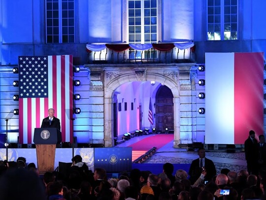 US president Joe Biden visits Poland, Warsaw - 26 Mar 2022