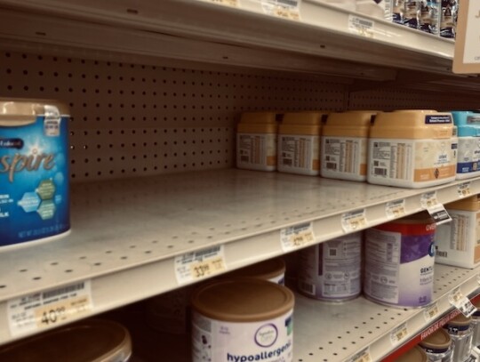 Infant formula shortage in the USA, Round Lake Beach - 12 May 2022