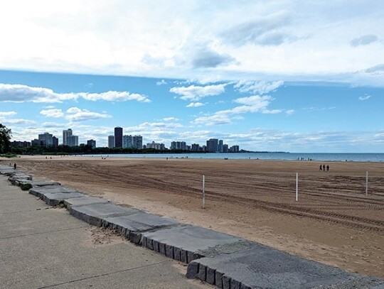 Montrose Beach fot. Ewa Malcher