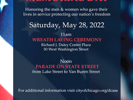 Memorial Day Parade and Wreath Laying Ceremony Invite