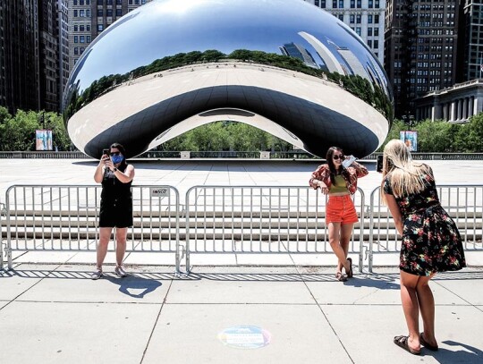 Chicago's Millennium Park reopens, USA - 27 May 2020