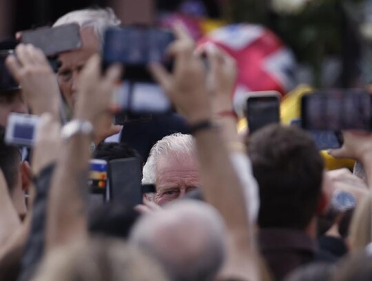 Charles III arrives to Buckingham Palace as king for the first time after Queen Elizabeth's death, London, United Kingdom - 09 Sep 2022