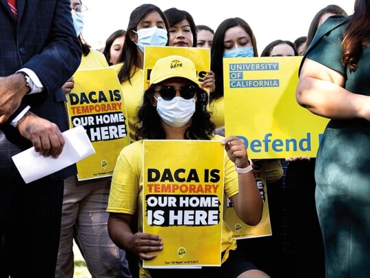 Press conference to mark the 10th anniversary of DACA, Washington, Usa - 15 Jun 2022