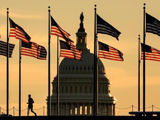 US midterm elections - voting day, Washington Dc, USA - 08 Nov 2022