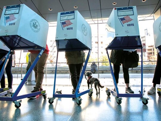 US Midterm Election Voting in New York, USA - 08 Nov 2022