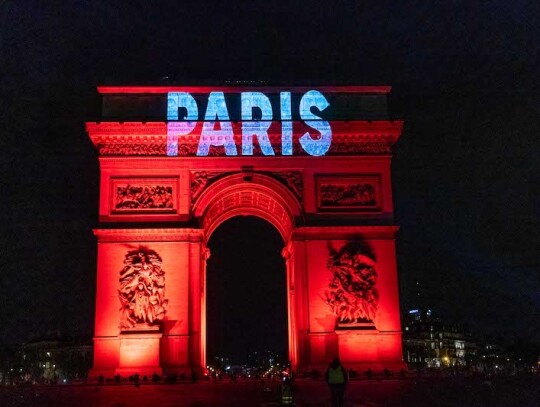 2023 New year celebration in Paris, France - 31 Dec 2022